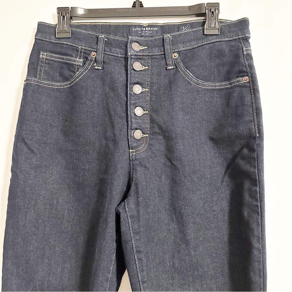 Lucky Brand Bridgette Dark Wash High Rise Skinny Jeans - Picture 8 of 9